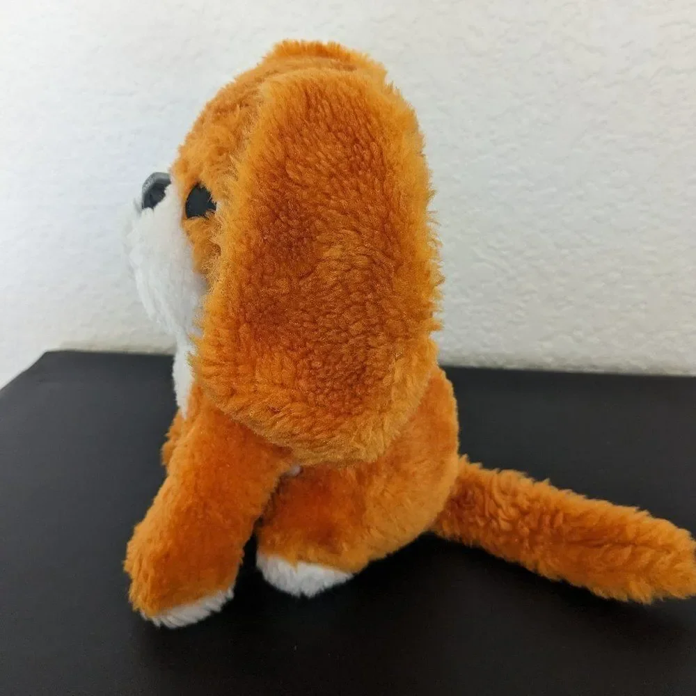 House of Lloyd, Inc Puppy Dog Plush - Floppy Ears - Orange - Made in Taiwan